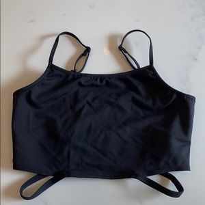 alo Halo Bra Tank Black Size Small